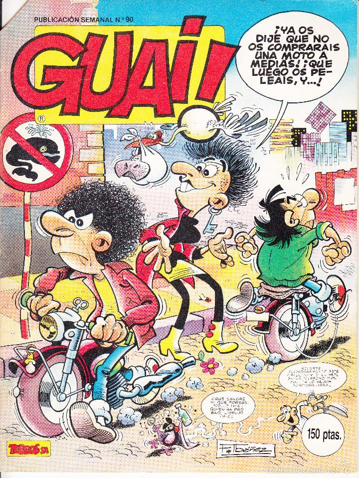 C&oacute;mics: GUAY! TEBEOS. SA FRANCISCO IB&Aacute;&Ntilde;EZ. N&ordm; 90. - Foto 1