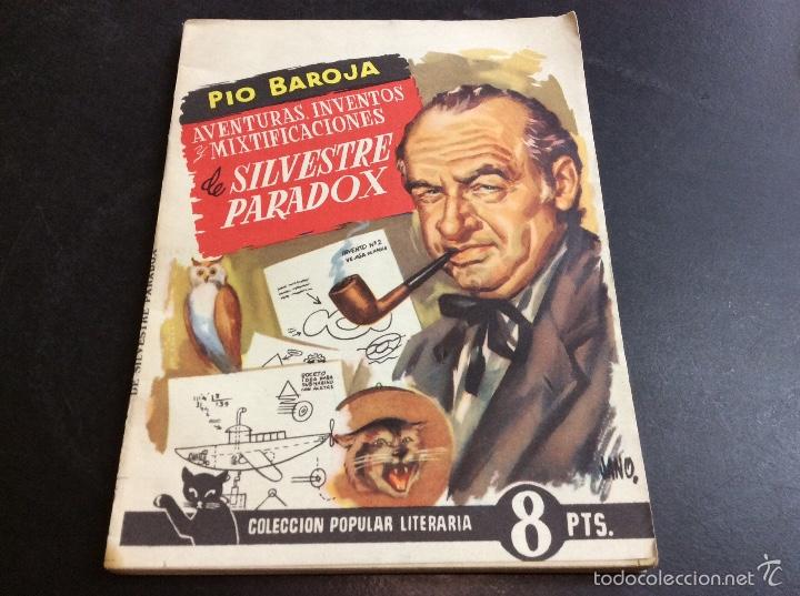 Comics: Colecci&oacute;n popular literaria-aventuras inventos y mixtificaciones de silvestre paradox-P&iacute;o baroja