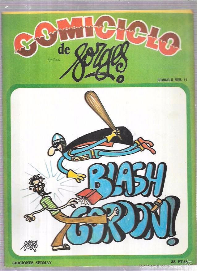 C&oacute;mics: BLASH GORDON. COMICICLO. N&ordm;11. DE GORGES. EDICIONES SEDMAY. A&Ntilde;O 1974 - Foto 1