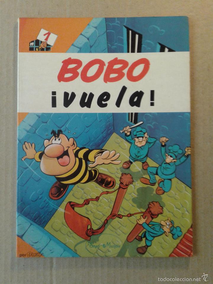 C&oacute;mics: Bobo &iexcl;vuela!, de Deliege. N&uacute;mero 1, edici&oacute;n en r&uacute;stica de Sepp-Mundis. - Foto 1