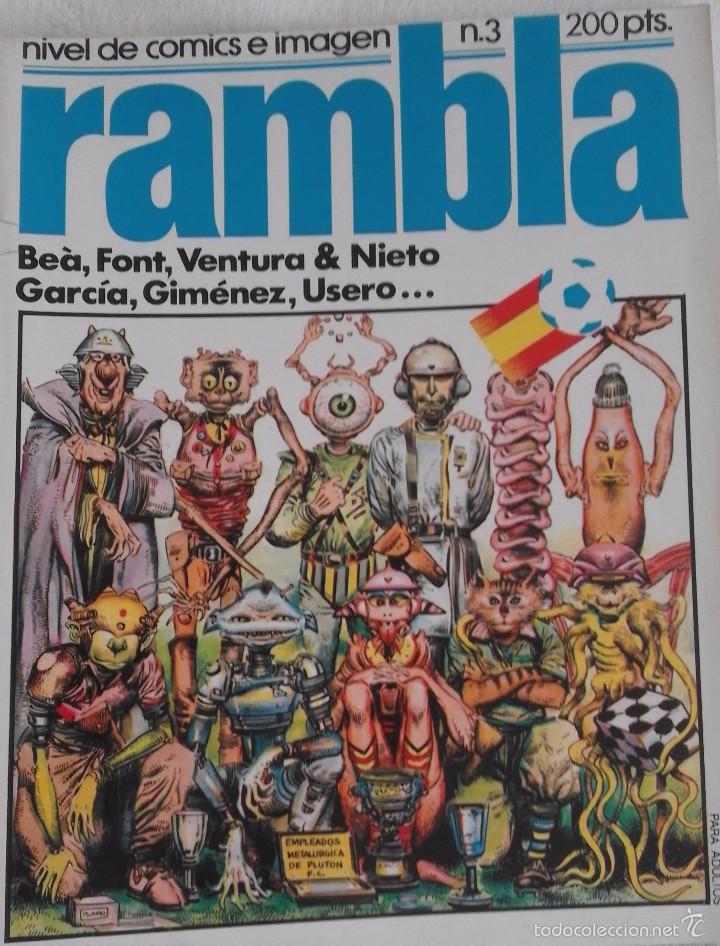 C&oacute;mics: Rambla N3. Be&aacute;, Font, Ventura, y Nieto... - Foto 1