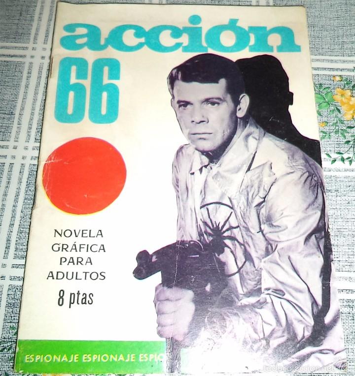 C&oacute;mics: ACCION 66 N.&ordm; 33 SERIE ESPIONAJE 1966