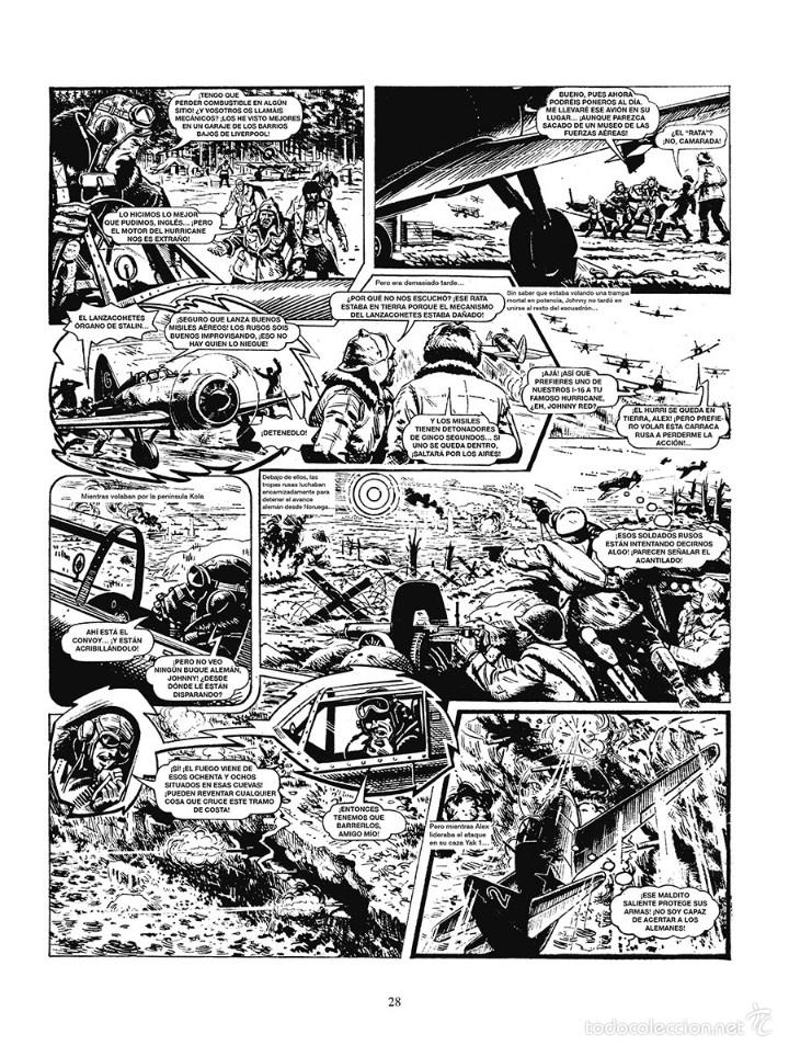 C&oacute;mics: C&oacute;mics. Johnny Red integral - Tom Tully/Joe Colquhoun (Carton&eacute;) - Foto 3