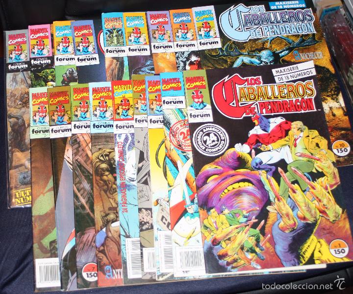 C&oacute;mics: LOS CABALLEROS DE PENDRAG&Oacute;N. (coleccion completa de 18 ejemplares) DIFICILES en MBE - Foto 1