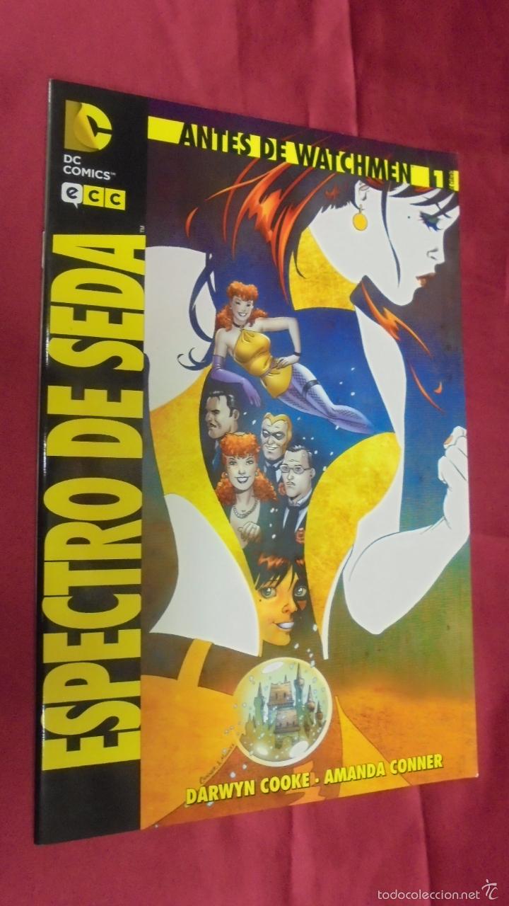 C&oacute;mics: ESPECTRO DE SEDA. ANTES DE WATCHMEN. N&ordm; 1. ECC EDICIONES. - Foto 1