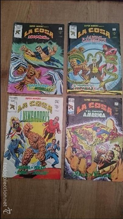 C&oacute;mics: Lote 4 Comic tebeo comics la cosa vertice a&ntilde;os 80 - Foto 1