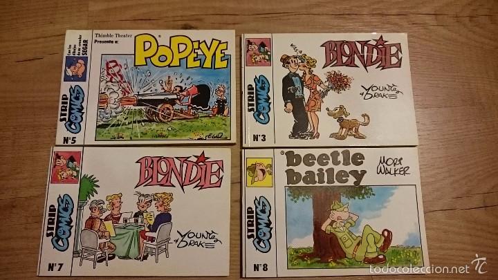 C&oacute;mics: Lote de 4  Strip c&oacute;mics blondie popeye beetle bailey - Foto 1