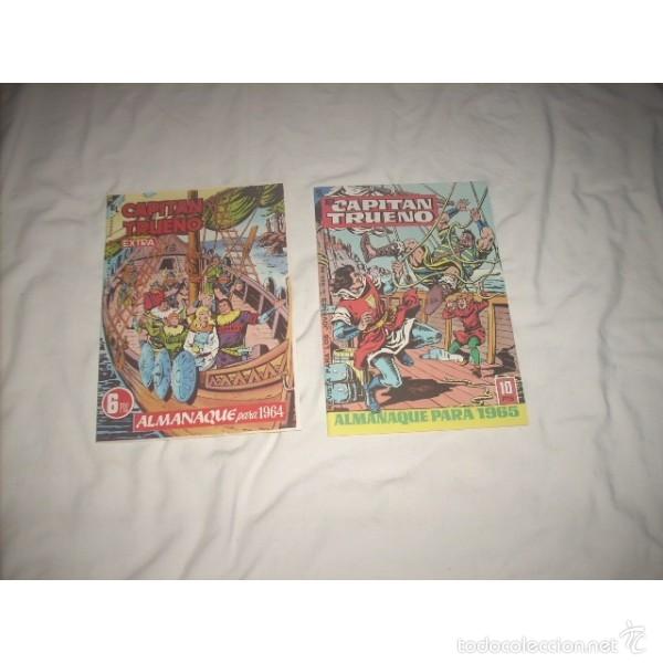 C&oacute;mics: El Capit&aacute;n Trueno. Almanaques para 1.964 y 1.965. Facs&iacute;mil. - Foto 1