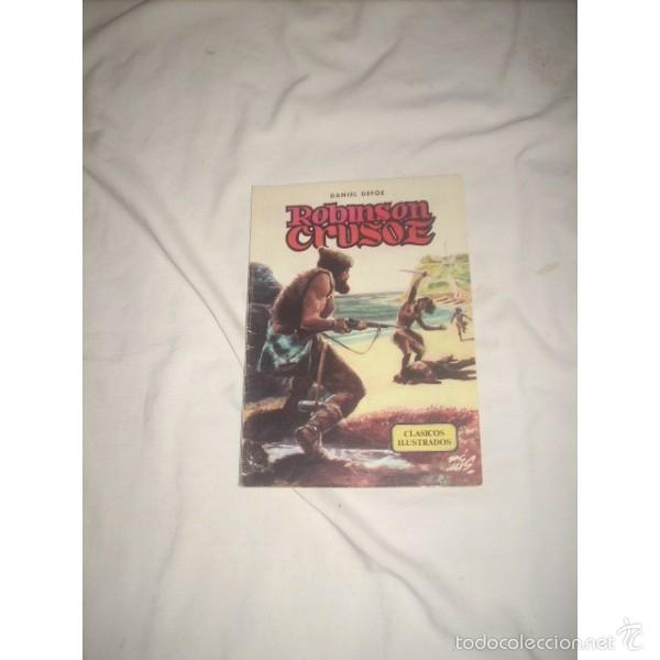 C&oacute;mics: Robison Crusoe, de Daniel Defoe. Colecci&oacute;n Cl&aacute;sicos Ilustrados. - Foto 1