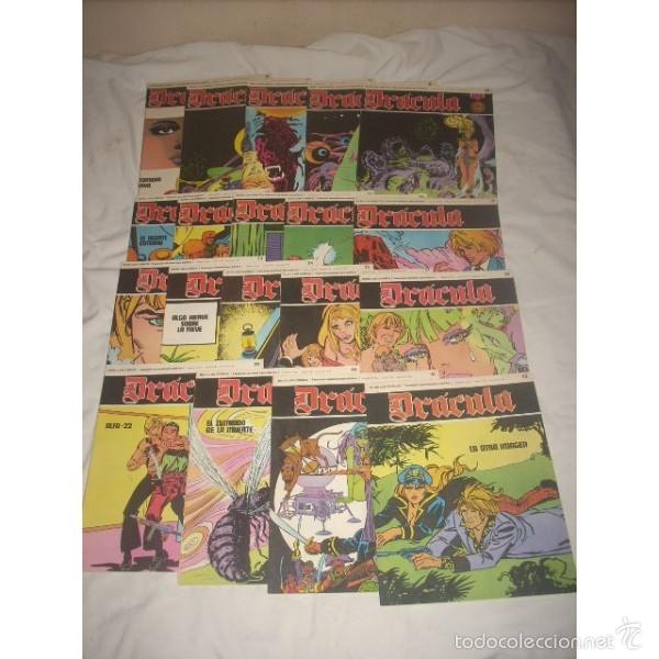 C&oacute;mics: Dr&aacute;cula, de Buru Lan. Lote de 19 ejemplares. - Foto 1