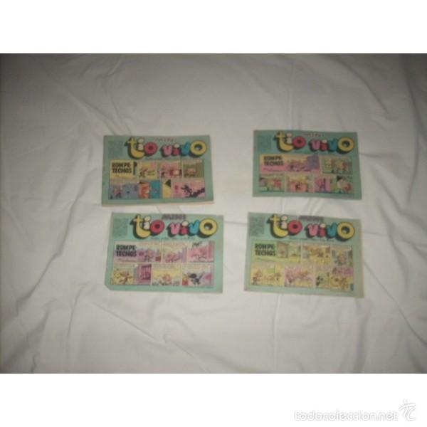 Comics : Mini Tio Vivo. 4 ejemplares.