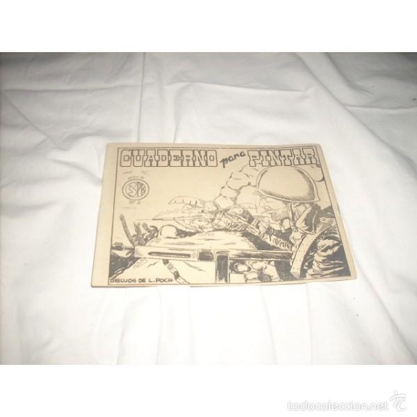 C&oacute;mics: Cuaderno para pintar, n&ordm; 2. Dibujos de L. Poch. Sin usar. - Foto 1