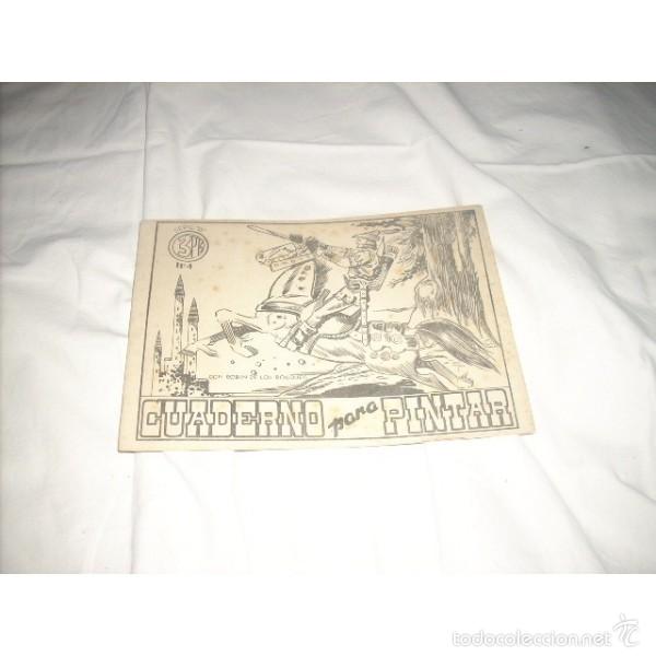C&oacute;mics: Cuaderno para pintar, n&ordm; 4. Dibujos de L. Poch. Sin usar. - Foto 1
