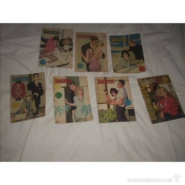 C&oacute;mics: Rom&aacute;ntica. Lote de 7 ejemplares. - Foto 1