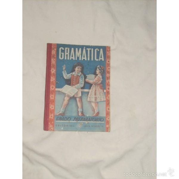 C&oacute;mics: Gram&aacute;tica, grado preparatorio. Editorial Luis Vives, 1.952 - Foto 1