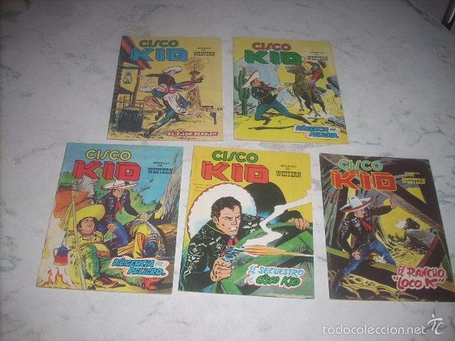 C&oacute;mics: Cisco Kid, n&ordm; 3, 4, 5, 6 y 7. Ediciones V&eacute;rtice - Foto 1