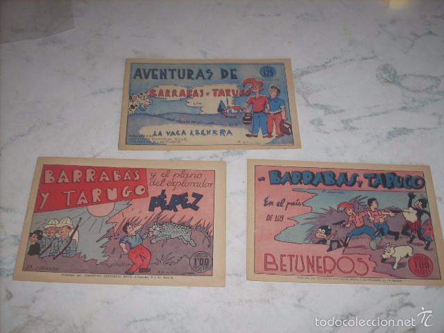 C&oacute;mics: Aventuras de Barrab&aacute;s y Tarugo, 3 ejemplares, completa. - Foto 1
