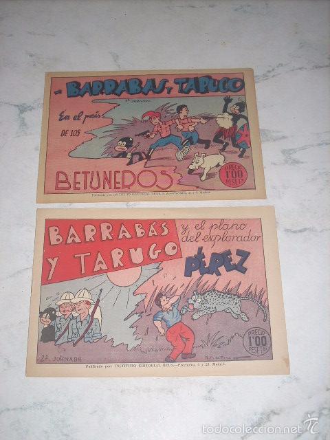 C&oacute;mics: Aventuras de Barrab&aacute;s y Tarugo, N&ordm; 2 y 3 - Foto 1