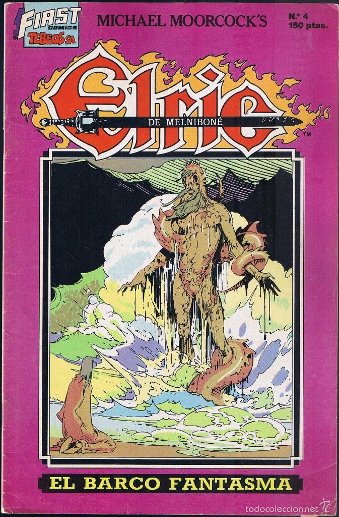 C&oacute;mics: ELRIC DE MELNIBON&Eacute; N&ordm; 4 - FIRST COMICS TEBEOS SA 1988 - Foto 1