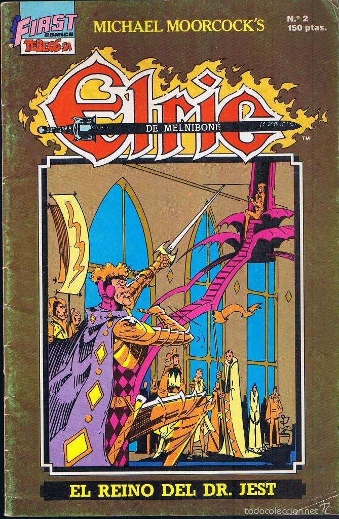 C&oacute;mics: ELRIC DE MELNIBON&Eacute; N&ordm; 2 - FIRST COMICS TEBEOS SA 1988 - Foto 1