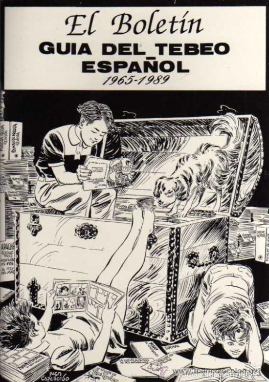 C&oacute;mics: GUIA DEL TEBEO ESPA&Ntilde;OL 1965-1989 - EL BOLETIN - IMPECABLE - Foto 1