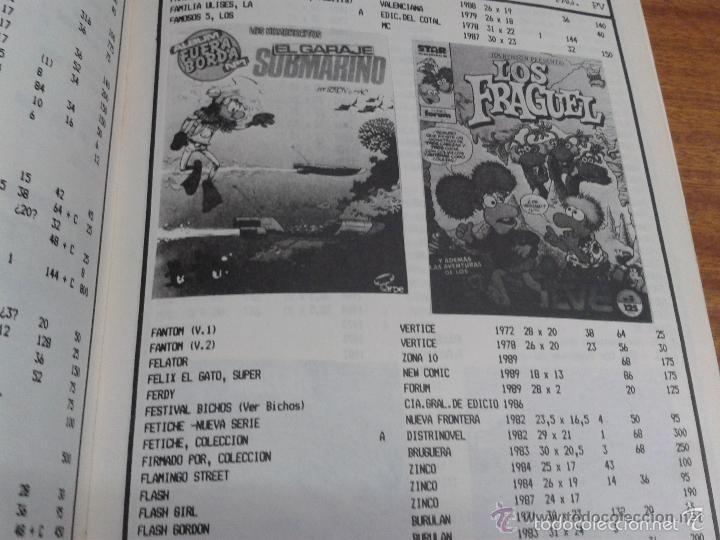 C&oacute;mics: GUIA DEL TEBEO ESPA&Ntilde;OL 1965-1989 - EL BOLETIN - IMPECABLE - Foto 3
