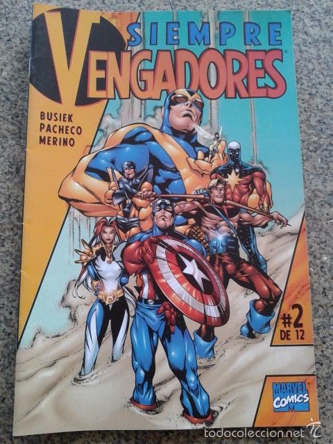 C&oacute;mics: SIEMPRE VENGADORES -- N&ordm; 2 DE 12 -- MARVEL -- - Foto 1