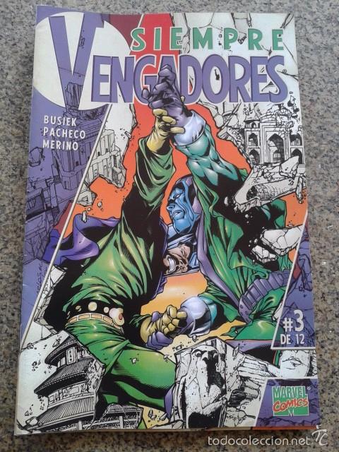 C&oacute;mics: SIEMPRE VENGADORES -- N&ordm; 3 DE 12 -- MARVEL -- - Foto 1