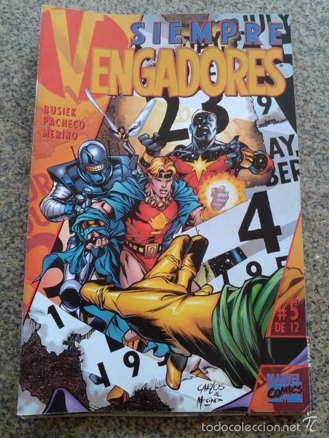 C&oacute;mics: SIEMPRE VENGADORES -- N&ordm; 5 DE 12 -- MARVEL -- - Foto 1