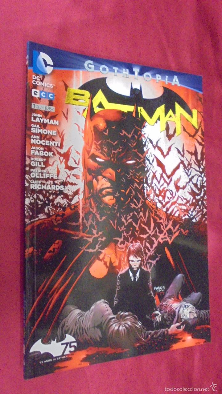 C&oacute;mics: BATMAN GOTHTOPIA. N&ordm; 1 DE 2. ECC EDICIONES. - Foto 1