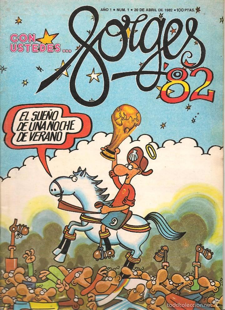 C&oacute;mics: FORGES 82, N&ordm; 1. EDICIONES UVE 1982 (C/A48) - Foto 1