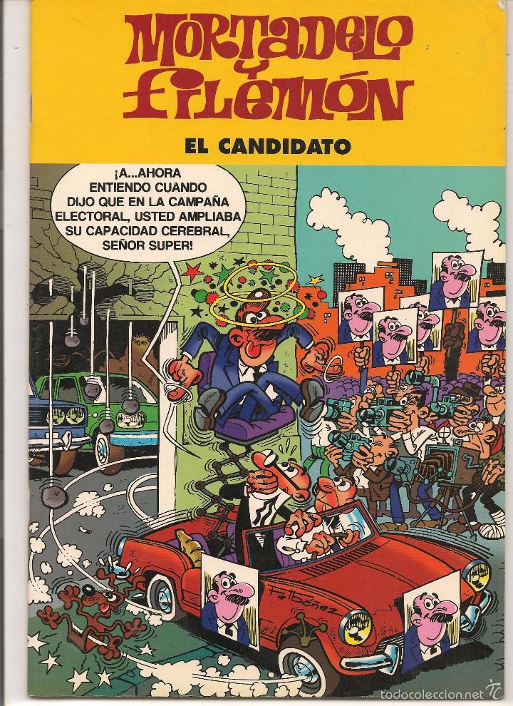 C&oacute;mics: MORTADELO Y FILEM&Oacute;N. EL CANDIDATO. (C/A48) - Foto 1