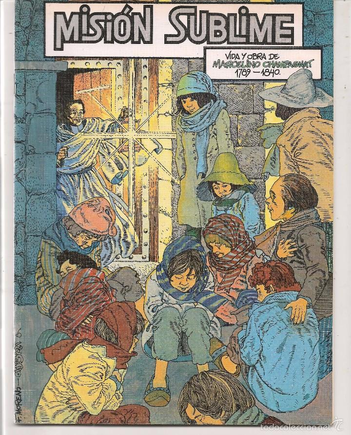 C&oacute;mics: MISI&Oacute;N SUBLIME. VIDA Y OBRA DE MARCELINO CHAMPAGNAT. 1789 - 1840.  (c/A48)) - Foto 1