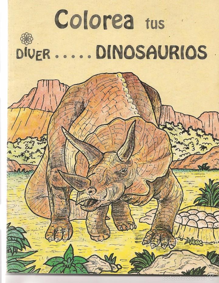 C&oacute;mics: COLOREA TUS DIVER ... DINOSAURIOS. (c/A48)) - Foto 1