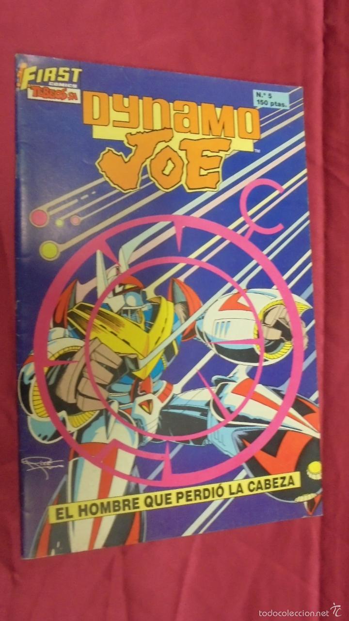 C&oacute;mics: DYNAMO JOE. N&ordm; 5. EL HOMBRE QUE PERDIO LA CABEZA. FIRST COMICS . - Foto 1