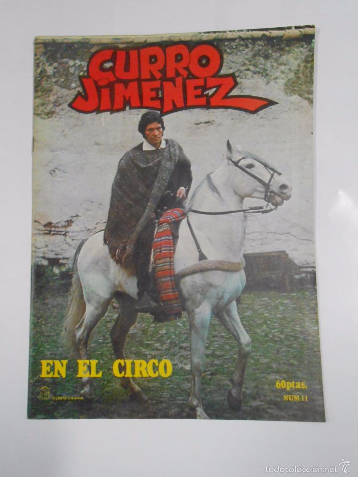 C&oacute;mics: CURRO JIMENEZ EN EL CIRCO. N&ordm; 11. SEDMAY EDICIONES. TDKC16 - Foto 1