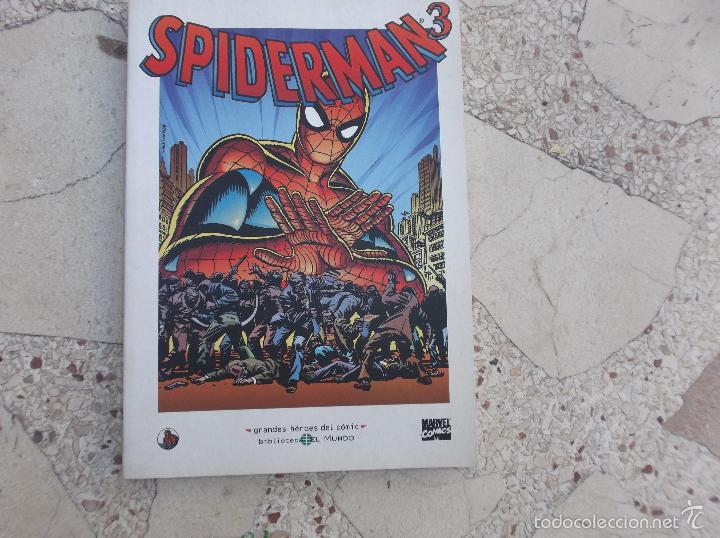 C&oacute;mics: SPIDERMAN 3. MARVEL COMICS. GRANDES HEROES DEL COMIC. BIBLIOTECA EL MUNDO - Foto 1
