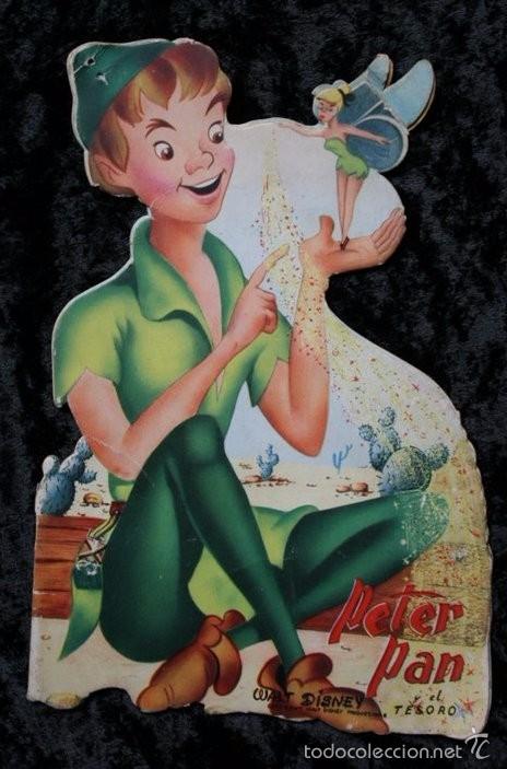 C&oacute;mics: PETER PAN Y EL TESORO - WALT DISNEY - Editorial Vilcar - TROQUELADO - Foto 1