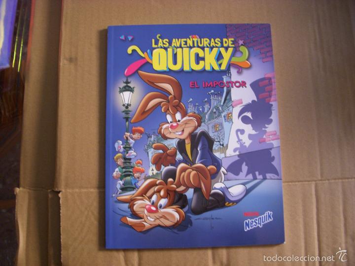 C&oacute;mics: LAS AVENTURAS DE QUICKY, EL IMPOSTOR, R&Uacute;STICA, DE NESQUIK - Foto 1