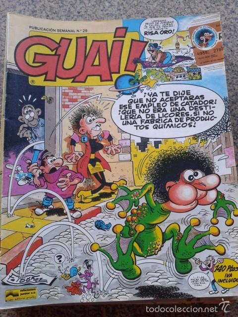 Fumetti: GUAI ! -- N&ordm; 29 -- EDICIONES JUNIOR - 1986 --