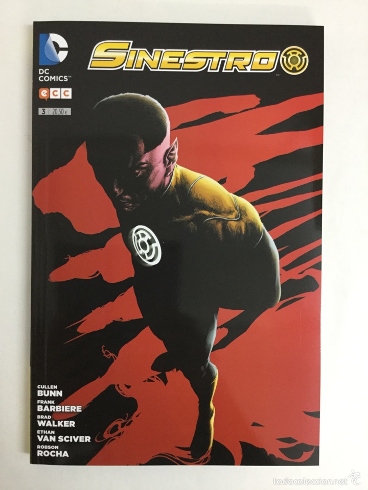 C&oacute;mics: Sinestro 3 (de 4) Green Lantern - Edici&oacute;n R&uacute;stica - ECC - Foto 1