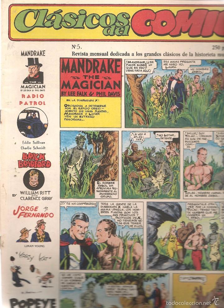 Comics: CLASICOS DEL COMIC. N&ordm; 5. EDITORIAL COMPLOT 1988. (B/A60)