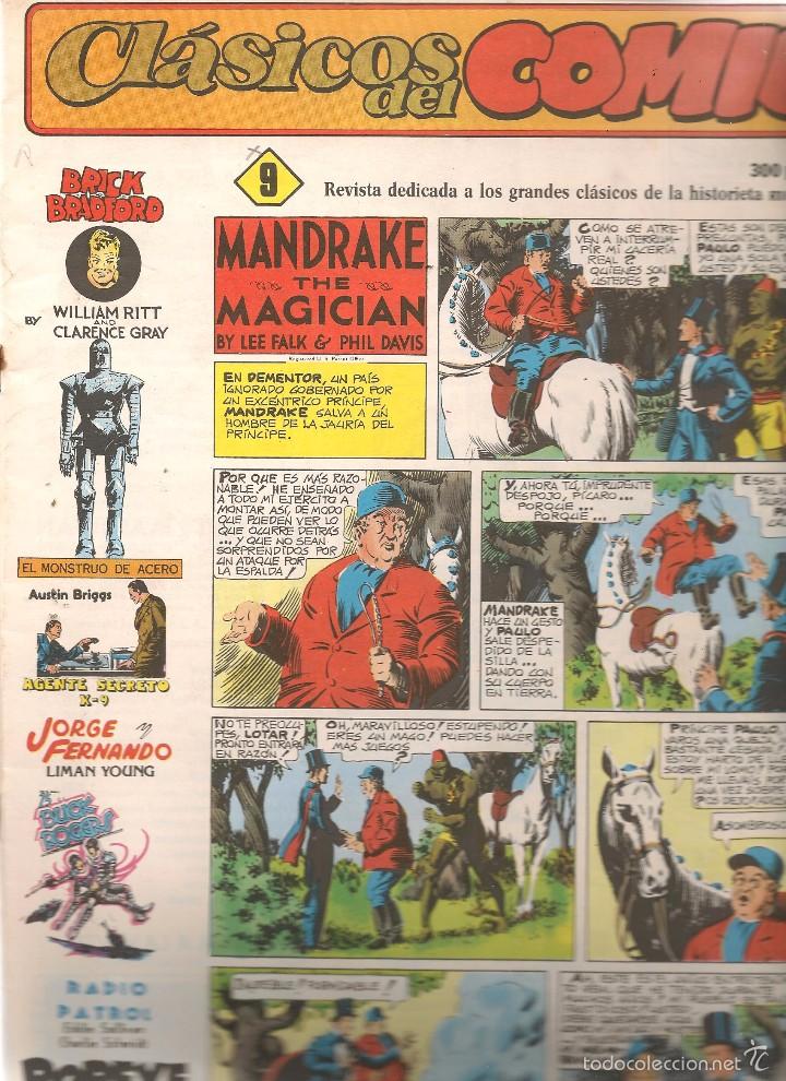 Fumetti: CLASICOS DEL COMIC. N&ordm; 9. EDITORIAL COMPLOT 1988. (B/A60)
