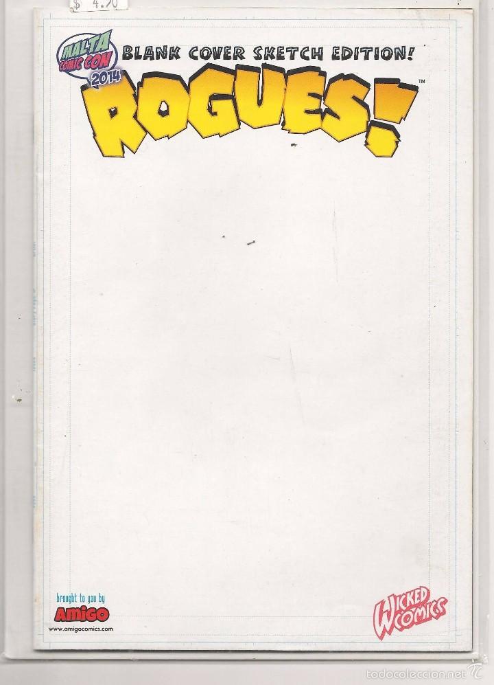 C&oacute;mics: MALTA COMIC CON 2014. ROGUES!. AMIGO(C/A50) - Foto 1