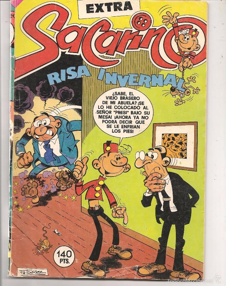 C&oacute;mics: EXTRA SACARINO. N&ordm; 95.  BRUGUERA 1985. (C/A50) - Foto 1