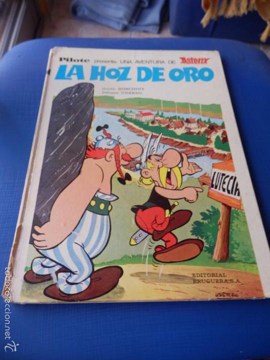 C&oacute;mics: Asterix - La hoz de oro - Pilote - Bruguera 1973 - Foto 1