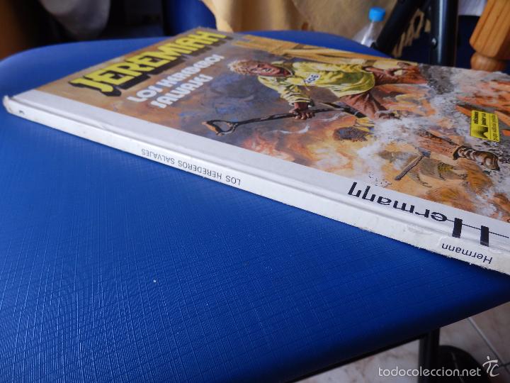 C&oacute;mics: JEREMIAH NUM. 3 LOS HEREDEROS SALVAJES - HERMANN - EDICIONES JUNIOR 1981 - Foto 9