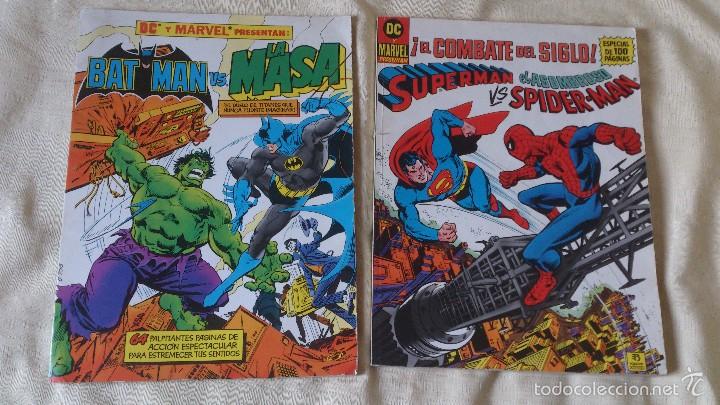Spider-Man Marvel e Dc Comics Selezione di Vari Personaggi Batman Hulk Vgc 