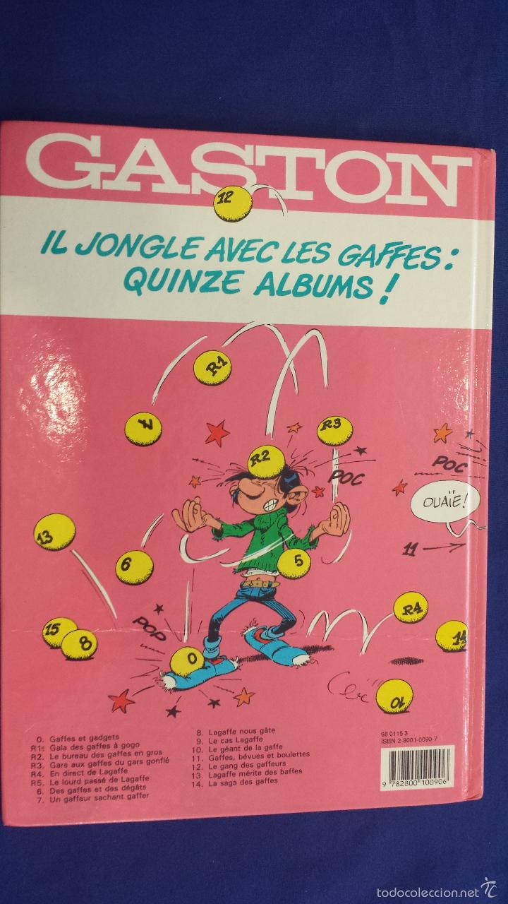 C&oacute;mics: GASTON N&ordm; 8 - LAGAFFE NOUS GATE - DUPUIS 1970 - EN FRANCES - Foto 2