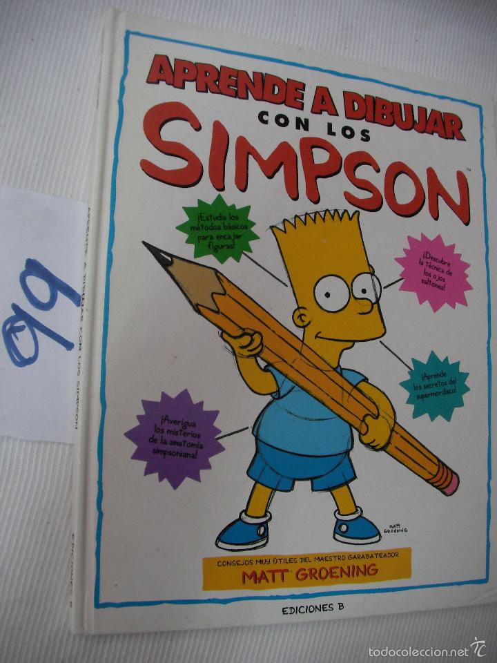 C&oacute;mics: APRENDE A DIBUJAR CON LOS SIMPSON - MATT GROENING - Foto 1